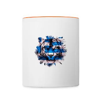Greece - Contrasting Mug - white/orange - Front