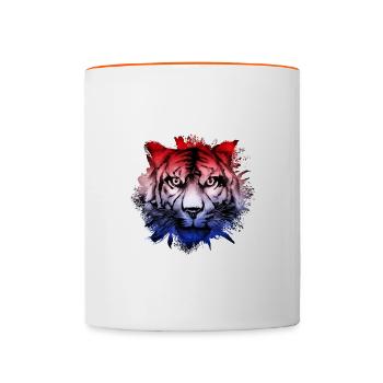 Netherlands - Contrasting Mug - white/orange - Front