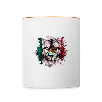 Mexico - Contrasting Mug - white/orange - Front
