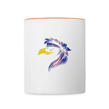 Cape Verde - Contrasting Mug - white/orange - Front