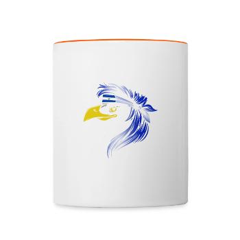 El Salvador - Tasse zweifarbig - Weiß/Orange - Vorne
