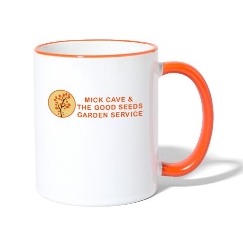 Mick Cave - Den gode Frø Have Service - Tofarvet krus