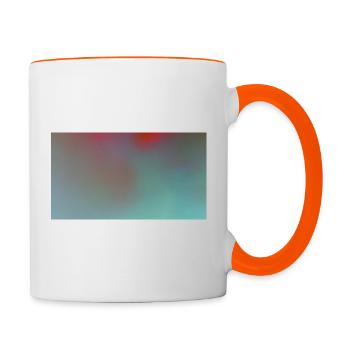 Mystery 147 - Contrasting Mug - white/orange - Right