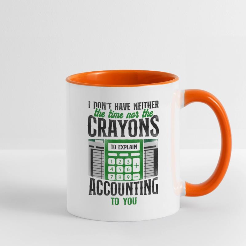 Comptable Comptable Comptable Comptabilité Mug contrasté