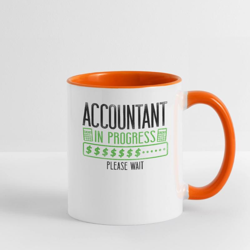 Comptable Comptable Comptable Comptabilité Mug contrasté