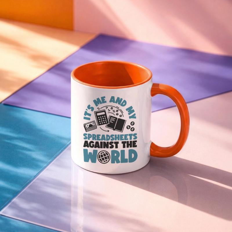Comptable Comptable Comptable Mug contrasté