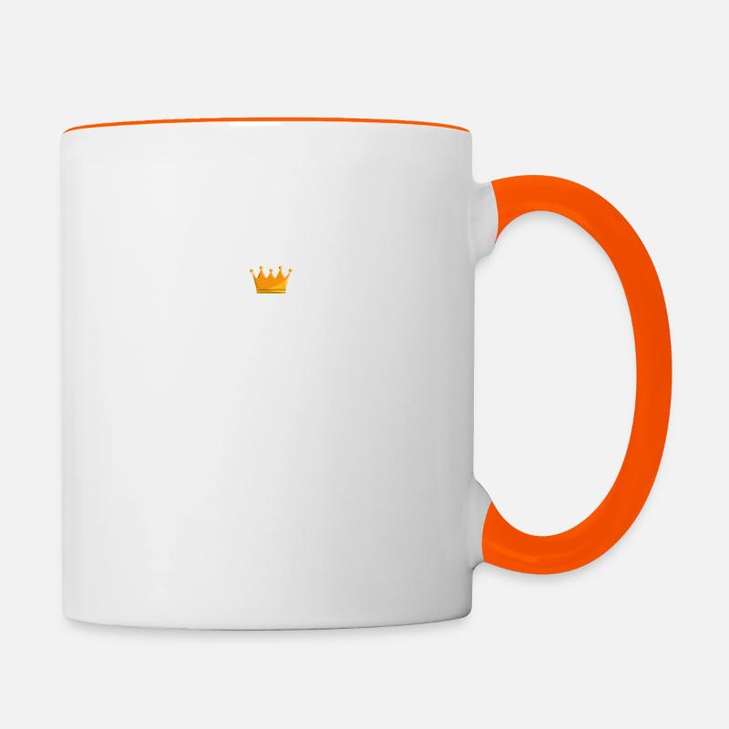 Ich widerspreche Rbg - Tasse zweifarbig - Weiß/Orange
