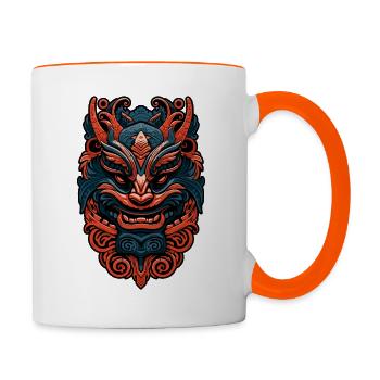 Dragimon - Contrasting Mug - white/orange - Right