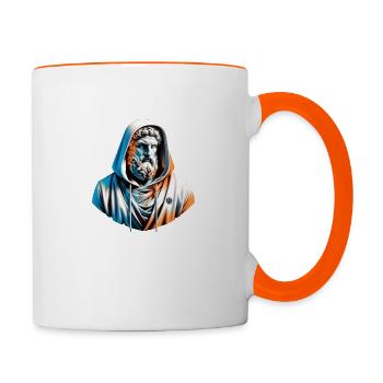 William Tell - Contrasting Mug - white/orange - Right