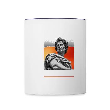 Authentic - Contrasting Mug - white/cobalt blue - Front