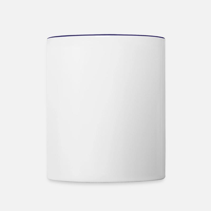Freethinker Gift - Contrasting Mug - white/cobalt blue