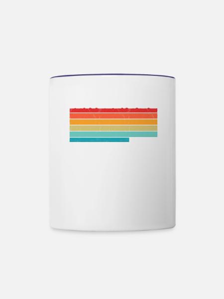 Schwäbisch Gmünder Schwäbisch Gmünd - Tasse zweifarbig - Weiß/Kobaltblau