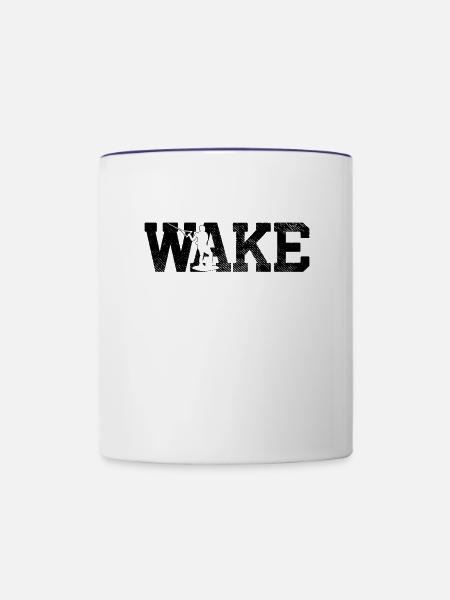 Wakeboarding - Tasse zweifarbig - Weiß/Kobaltblau