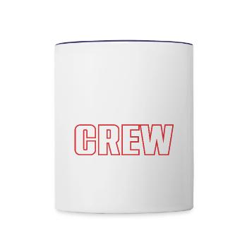 Boxing Crew - Contrasting Mug - white/cobalt blue - Front