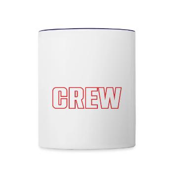 Sailing Crew - Tasse zweifarbig - Weiß/Kobaltblau - Vorne