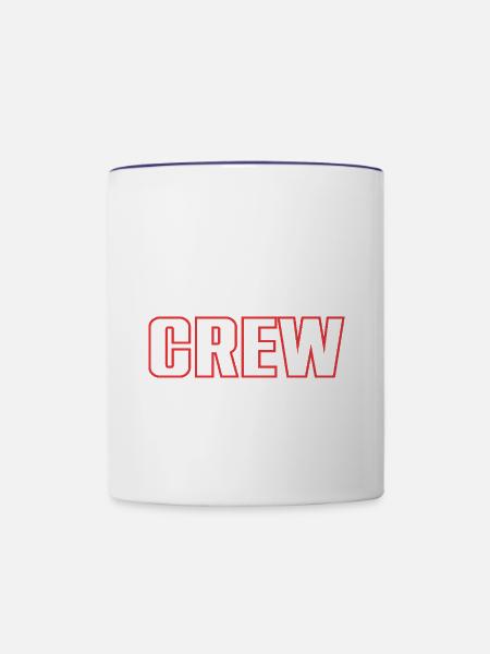 Windsurfing Crew - Tasse zweifarbig - Weiß/Kobaltblau