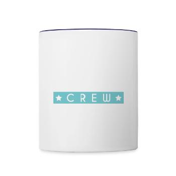Sailing Crew - Tasse zweifarbig - Weiß/Kobaltblau - Vorne