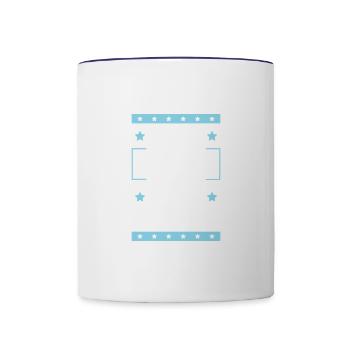 Brother Limited Edition Saying - Contrasting Mug - white/cobalt blue - Front