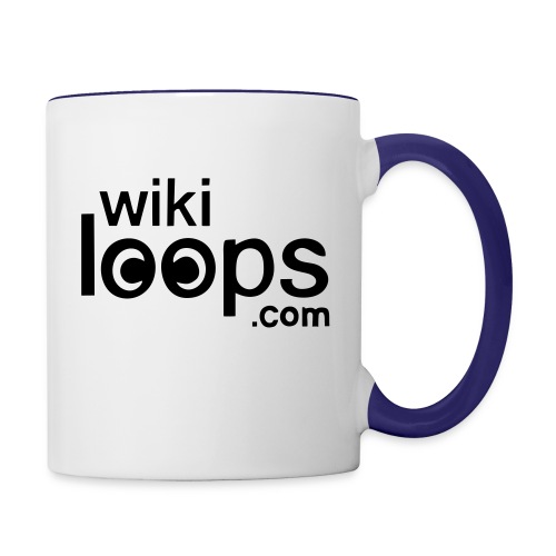 wikiloops square logo - Contrasting Mug