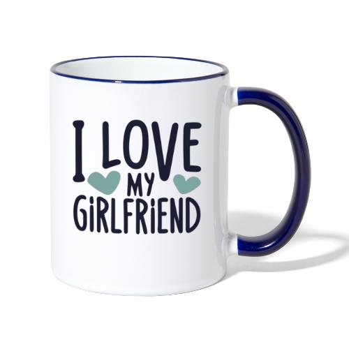 i love my girlfriend - Tofarget kopp