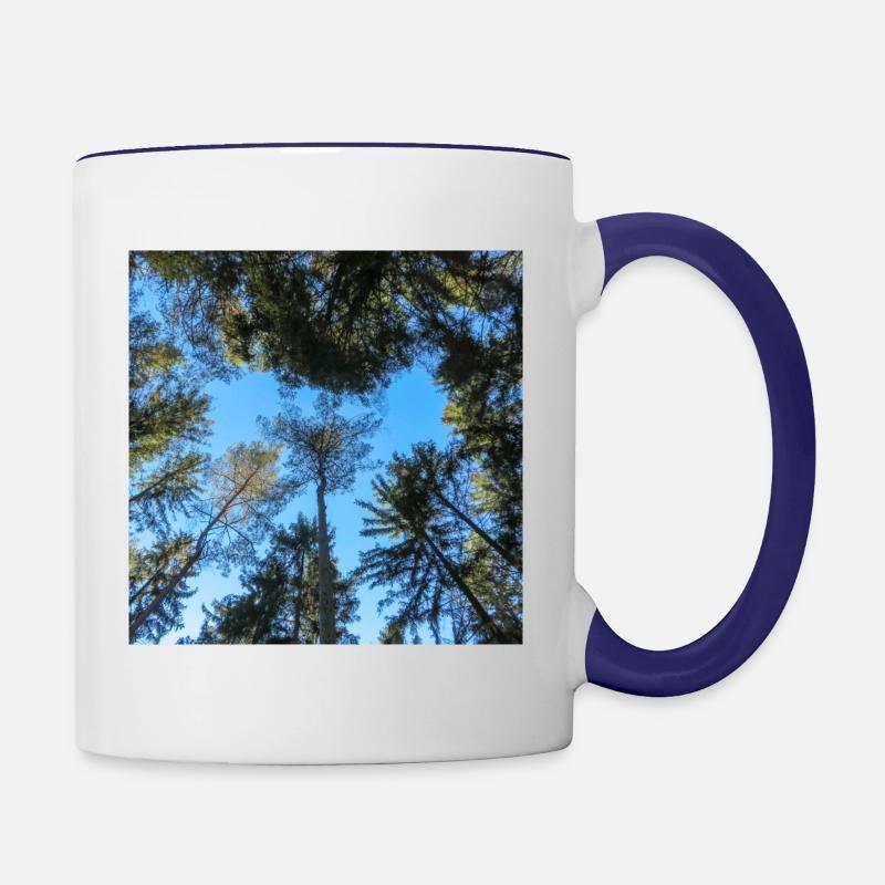 Canopy - Contrasting Mug - white/cobalt blue