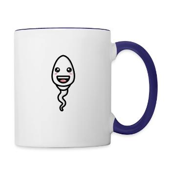30 Jahre vor 30 Jahren schnellste 30. Geburtstag - Tasse zweifarbig - Weiß/Kobaltblau - Rechts