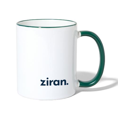 Ziran 2022 Logotype - Tvåfärgad mugg