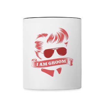 Bachelor - Contrasting Mug - white/black - Front
