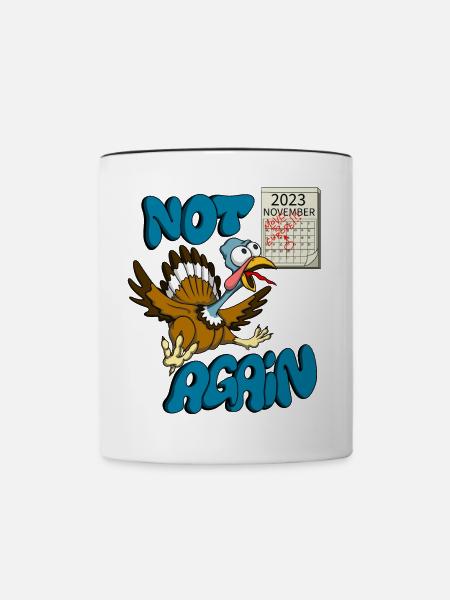 Danksagung - Tasse zweifarbig - Weiß/Schwarz