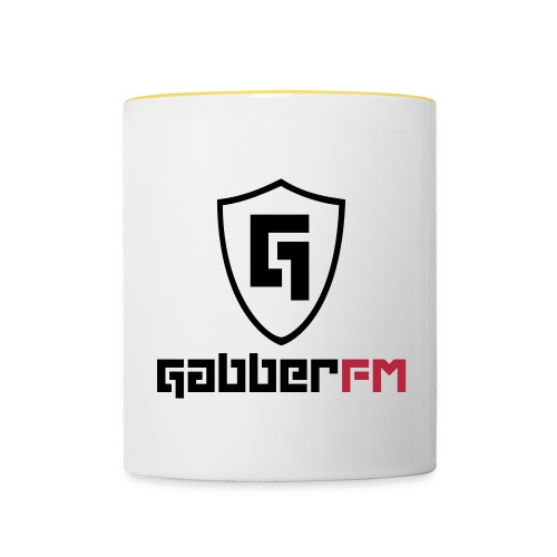 Gabber FM Logo Letters - Contrasting Mug