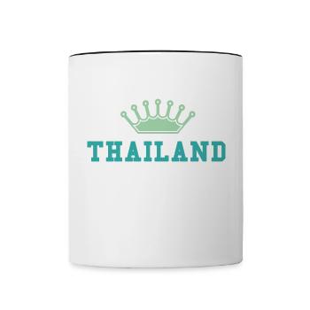 Thailand 2024 Krona - Contrasting Mug - white/black - Front