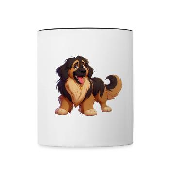 Leonberg 3 - Contrasting Mug - white/black - Front