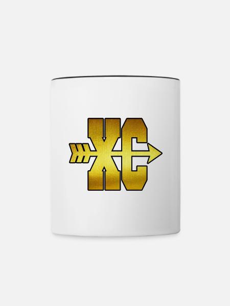 XC GELÄNDE - Tasse zweifarbig - Weiß/Schwarz