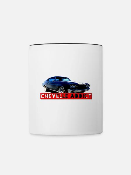 Chevelle Addict - Tasse zweifarbig - Weiß/Schwarz