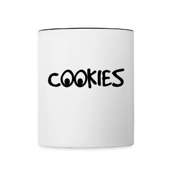 Cookies - Contrasting Mug - white/black - Front