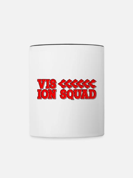 Vision Squad 5 - Tasse zweifarbig - Weiß/Schwarz