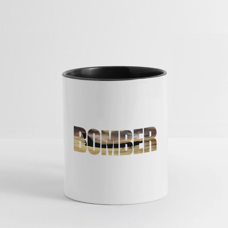 Bomber Tu-95 Tasse zweifarbig