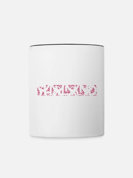 Thailand (Thailand) - Tasse zweifarbig - Weiß/Schwarz