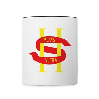 PLVS VLTRA - Contrasting Mug - white/black - Front