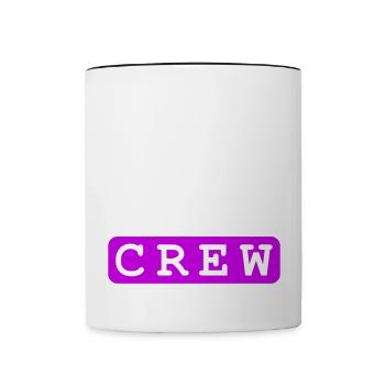 Hen Party Crew Hen - Contrasting Mug - white/black - Front