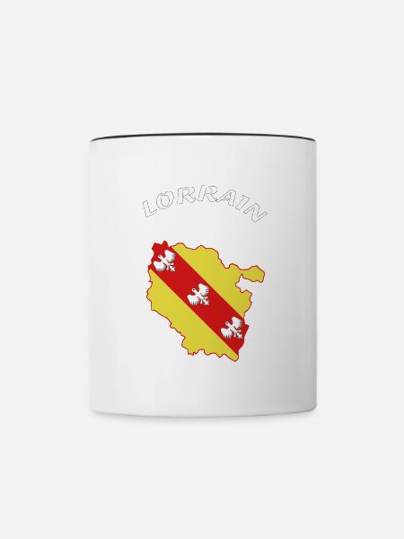 Lorraine - Tasse zweifarbig - Weiß/Schwarz