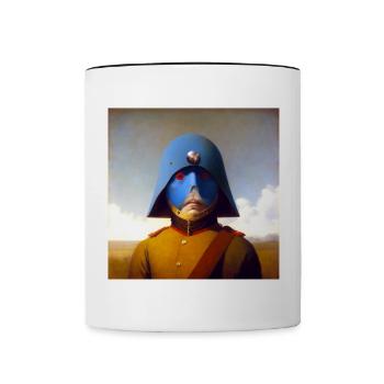 Surreal 10 - Contrasting Mug - white/black - Front