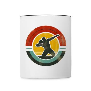 Shot Put - Contrasting Mug - white/black - Front