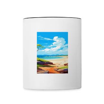 Cape Le Grand National Park Australia Souvenir - Contrasting Mug - white/black - Front