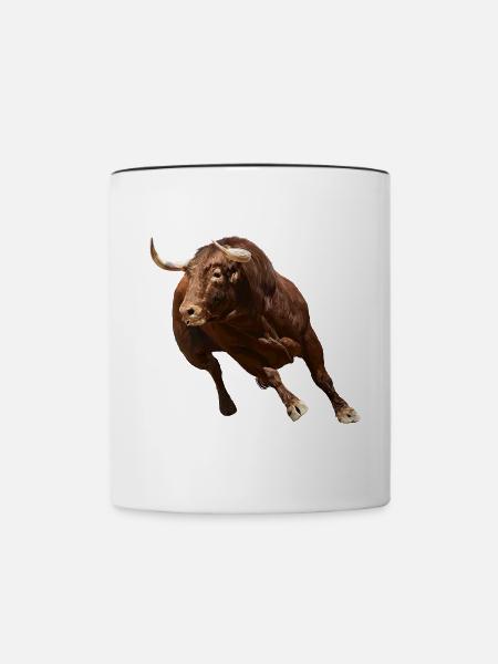 Bulle - Tasse zweifarbig - Weiß/Schwarz