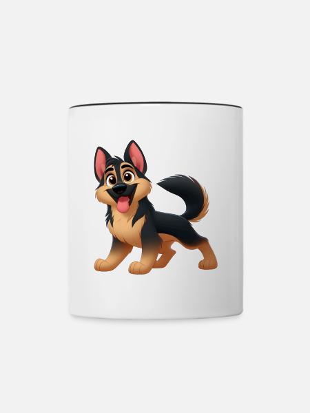 Beauce - Tasse zweifarbig - Weiß/Schwarz