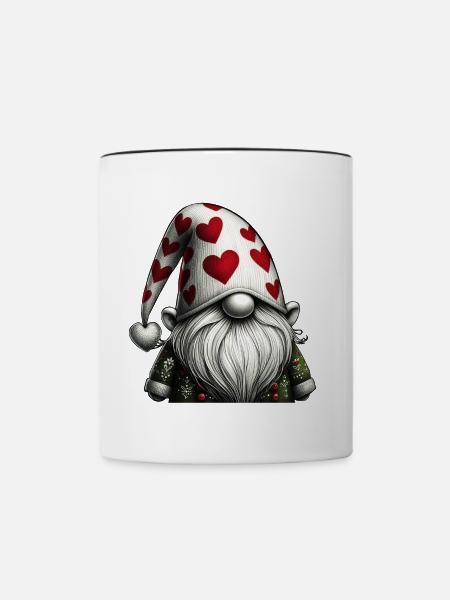 Leon Wichtel - Tasse zweifarbig - Weiß/Schwarz