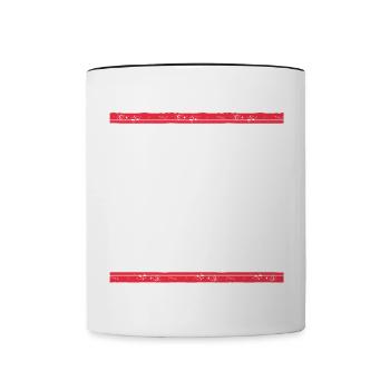 Greece 2024 Holiday - Contrasting Mug - white/black - Front