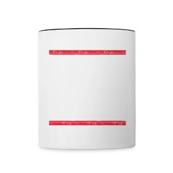 Malle 2024 Holiday - Contrasting Mug - white/black - Front