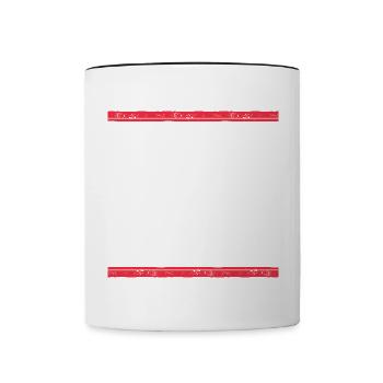 Jours fériés Lloret De Mar 2024 - Mug contrasté - blanc/noir - Devant